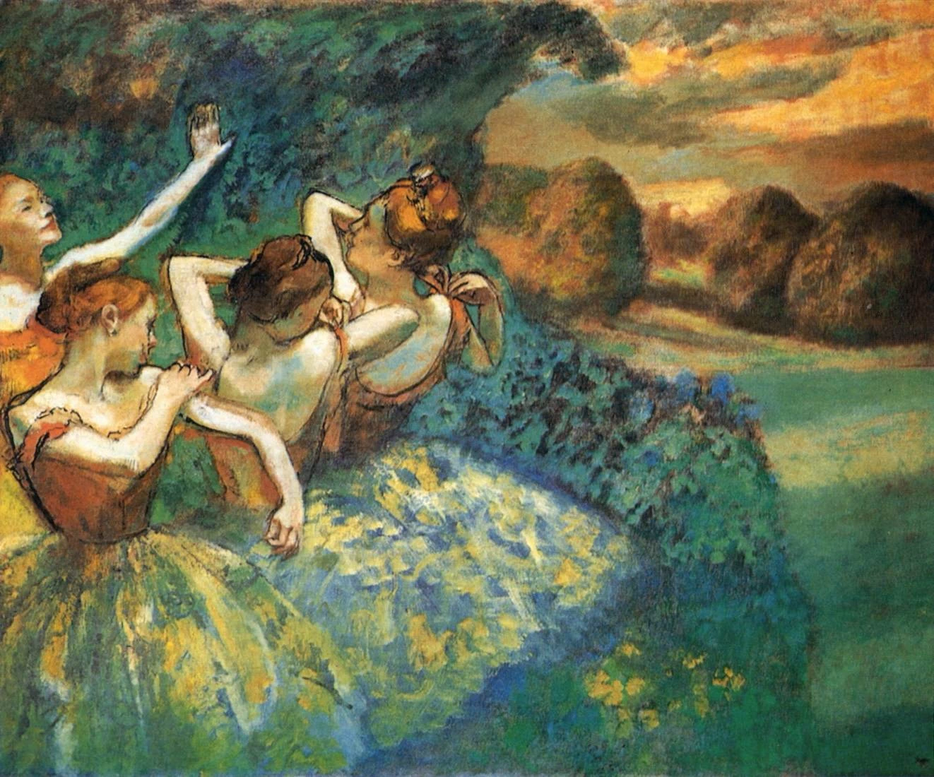 Quattro ballerine - National Gallery of Art, Washington